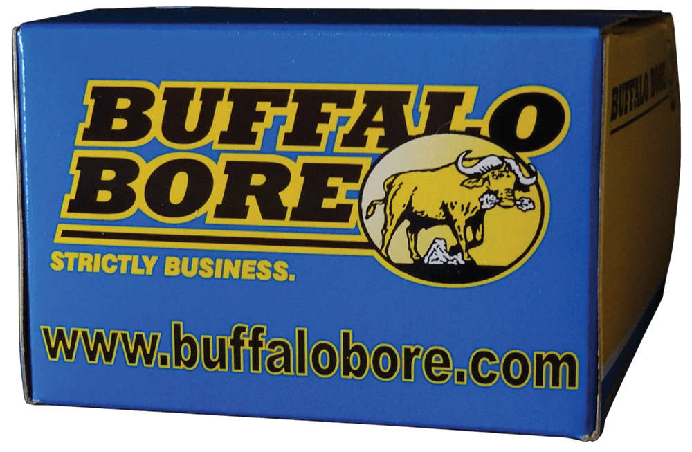 Ammunition Buffalo Bore Ammunition 294 ft lbs 380ACP BBA 27A/20    380A +P     100 HCAST          20/12 • Model: 294 ft lbs